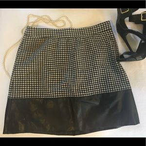 J.Crew Houndstooth Skirt
